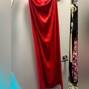 Red Tube Dress NWT size L